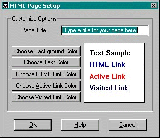 Ekran nowego pliku HTML